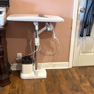 Adjustable White Ironing Board